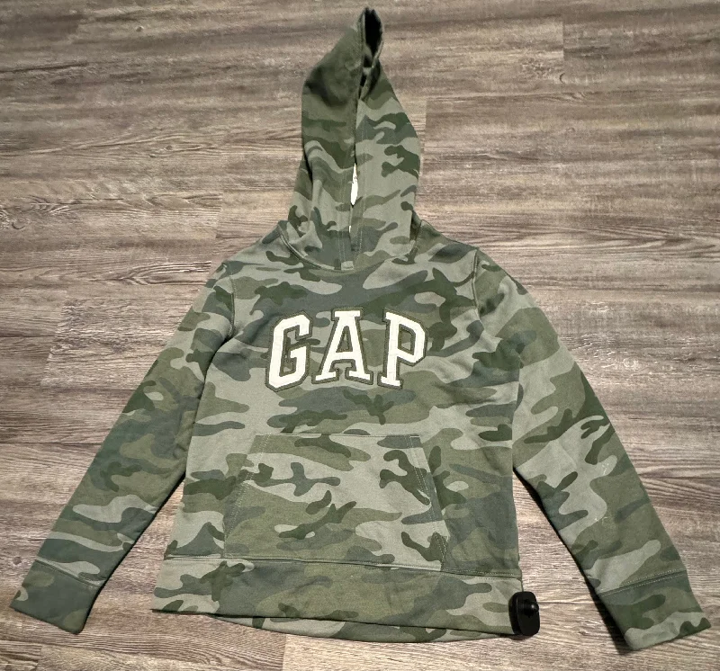 Hooded grey sweatshirts for rainy nights-Women's Loose Fit Sweatshirts-Sweatshirt Hoodie By Gap  Size: Petite   Xs