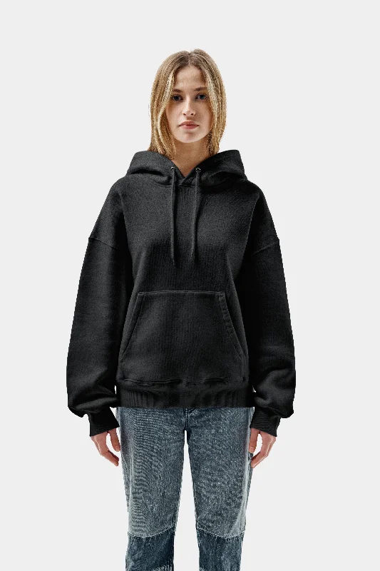 Women's Kimono Sleeve Hoodies-Boxy Hoodie 500gsm