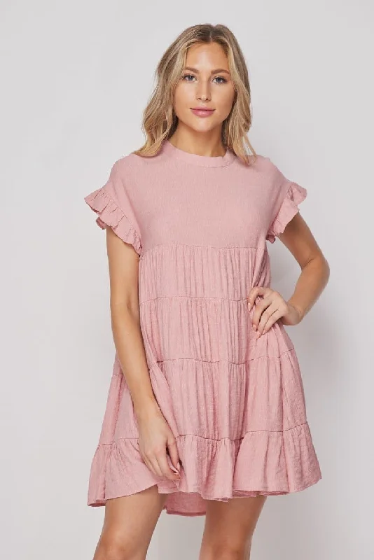 Tiered Babydoll Dress