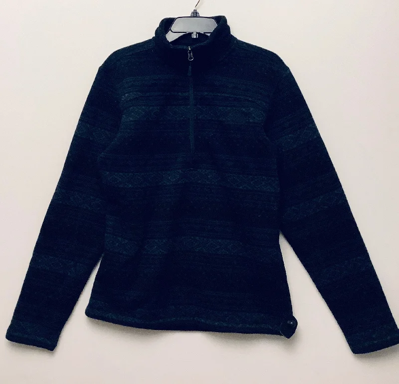 Cotton knit pullover sweater for summer-Women's Button-Front Floral Pullovers-Sweater By The North Face In Black, Size: S