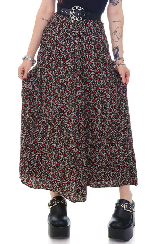 Skirts with bold pleats-Women's Soft Skirts-SOLD!