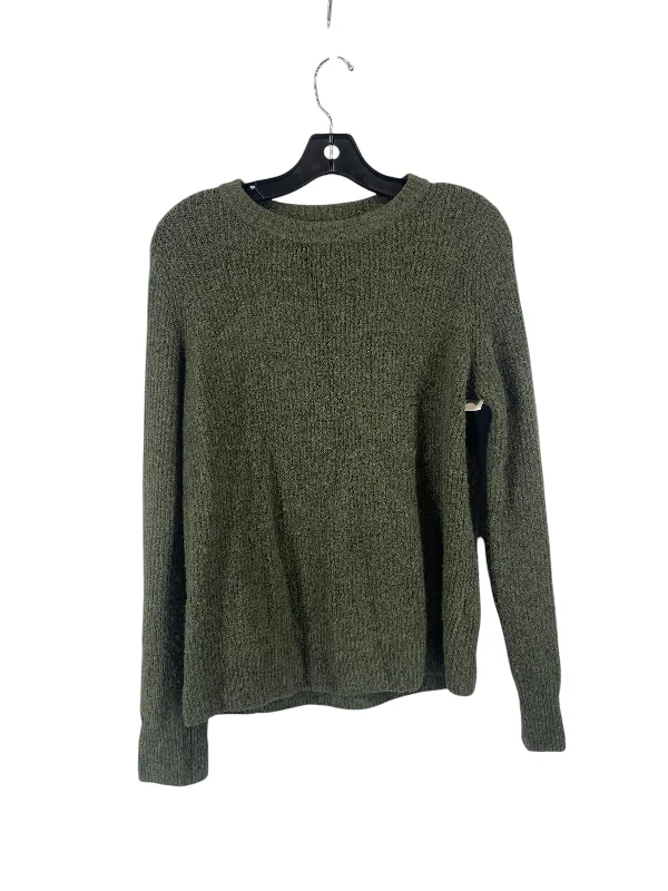 Green slim-fit pullover sweater for women-Women's Belted Pullovers-Sweater By Old Navy In Green, Size: S