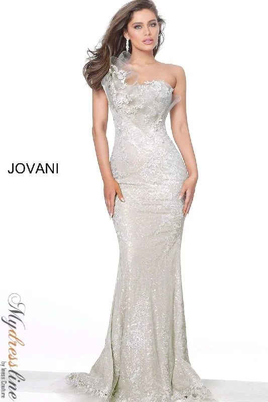 Women's Casual Party Print Dresses-Jovani 03904