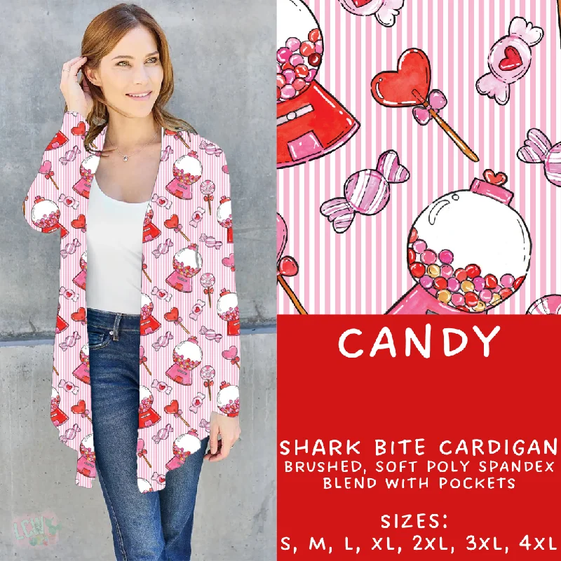 Wool cashmere cardigan for luxe-Women's Polka Dot Cardigans-Batch #252 - Valentines Day - Closes 12/11 - ETA late Jan - Candy Cardigan