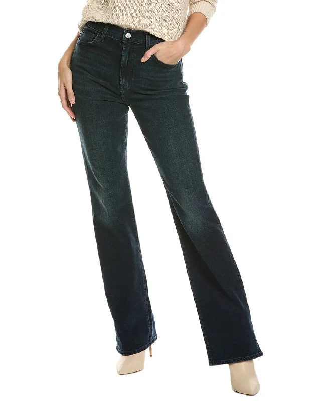 Soft satin lounge pants-Women's Faux Leather Pants-7 For All Mankind Easy Boot Cut Jean