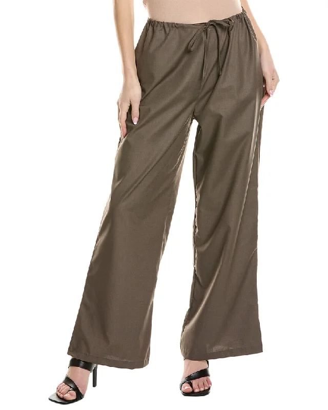 Warm sherpa jogger pants-Women's Wrap Pants-70/21 Long Pant