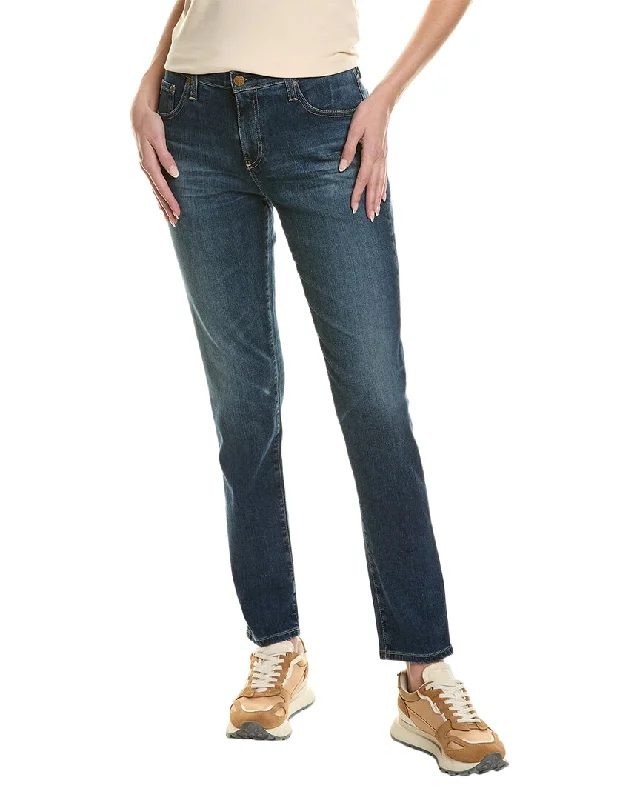 Chic side-stripe pants-Women's Bootcut Pants-AG Jeans Prima Cigarette Leg