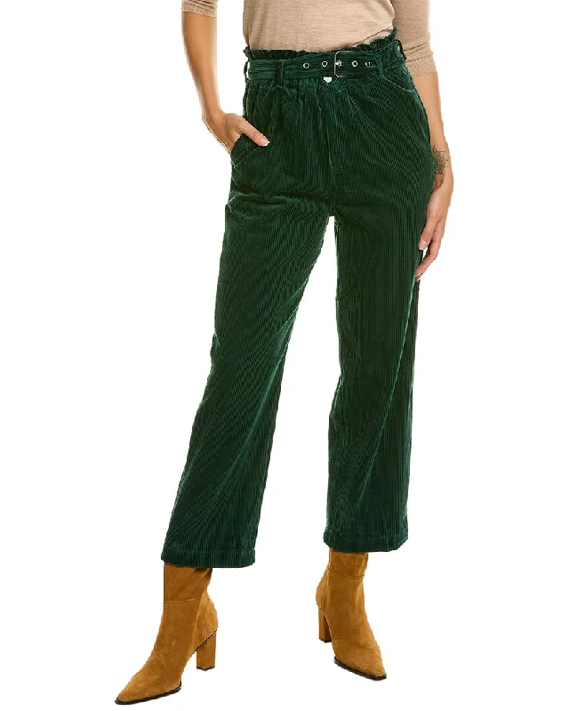 Women's Safari Pants-Blank NYC Good To Go Corduroy Straight Jean