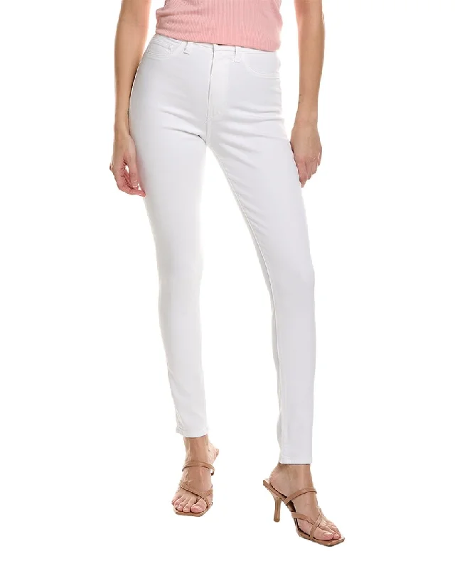 Stretchy running culottes-Women's Jeggings Pants-Favorite Daughter The Sara White Super High-Rise Skinny Jean