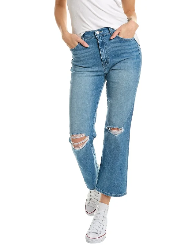 Chic wrap-style pants-Women's Night Out Pants-HUDSON Jeans Noa Sirelli High Rise Straight Jean