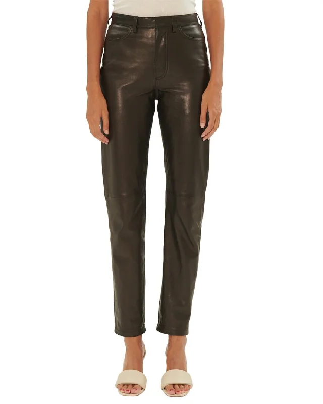 Bold metallic jogger pants-Women's Vacation Pants-IRO   Straight Pant