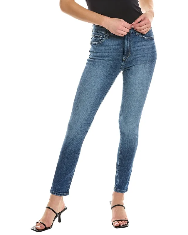 Warm fleece chinos-Women's Neon Pants-JOE'S Jeans Indigo High-Rise Curvy Skinny Ankle Jean