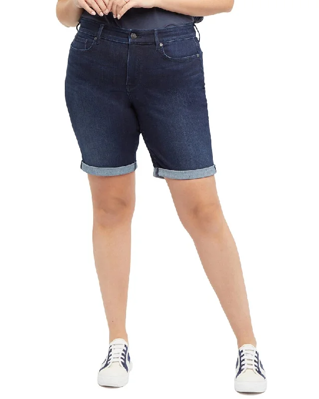 Women's Warm Pants-NYDJ Plus Ella Short Rapture Jean