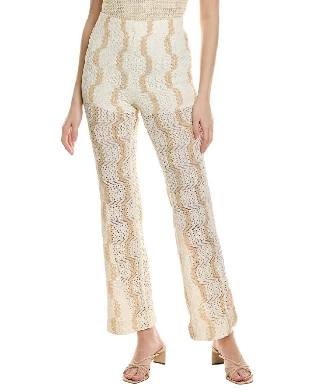 Cozy quilted pajama pants-Women's Subtle Color Pants-Sabina Musayev Silvio Pant