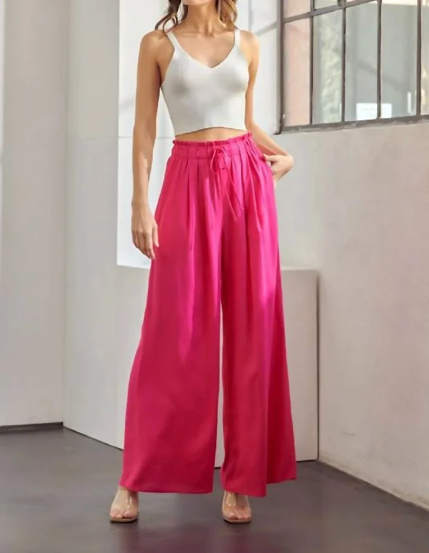 Vintage overall pants-Women's Windproof Pants-Sherbet Pants In Pink