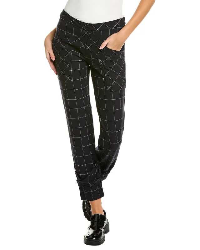 Stretchy yoga jogger pants-Women's Beaded Pants-SNIDER Hans Trouser