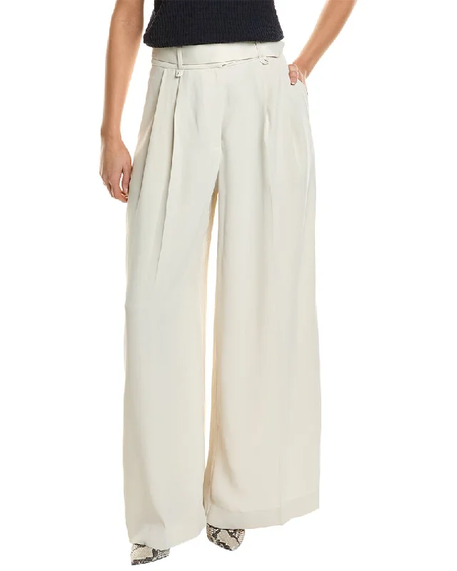 Elegant jacquard pants-Women's Windproof Pants-Ted Baker Eliziie Wide Leg Trouser